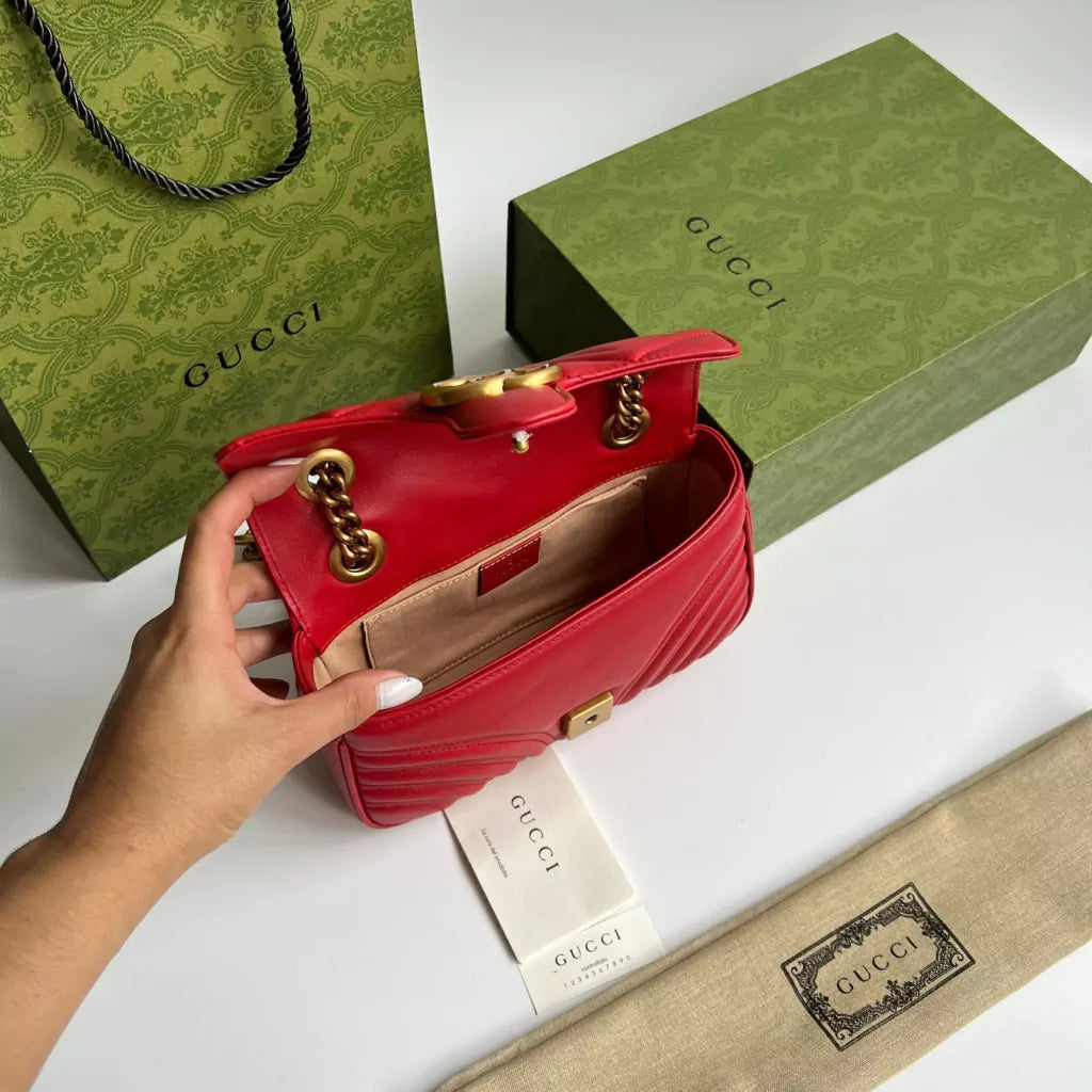BOLSA MARMONT VERMELHA - 22 CM