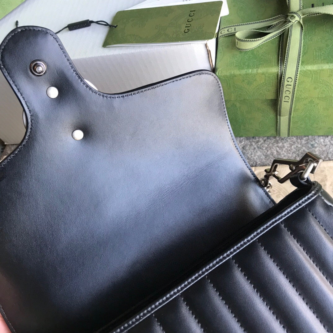 BOLSA MARMONT PRETA - 27 CM
