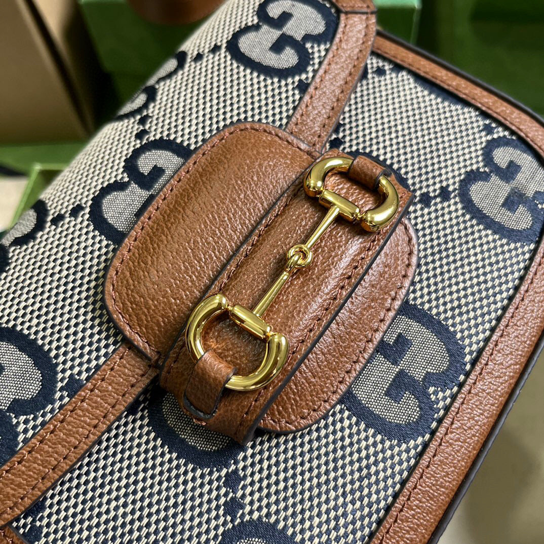 BOLSA HORSEBIT AZUL - 20 CM