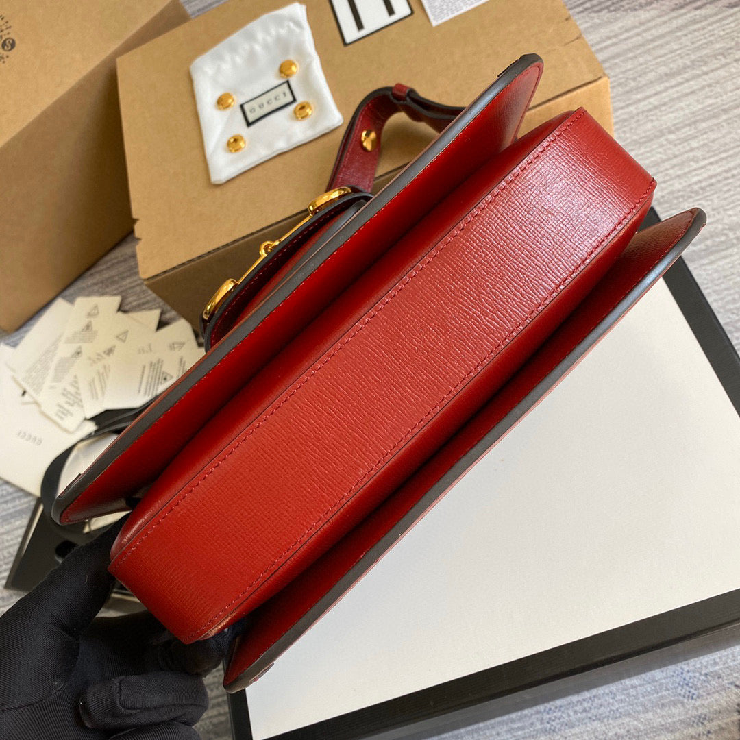 BOLSA HORSEBIT VERMELHA - 25 CM