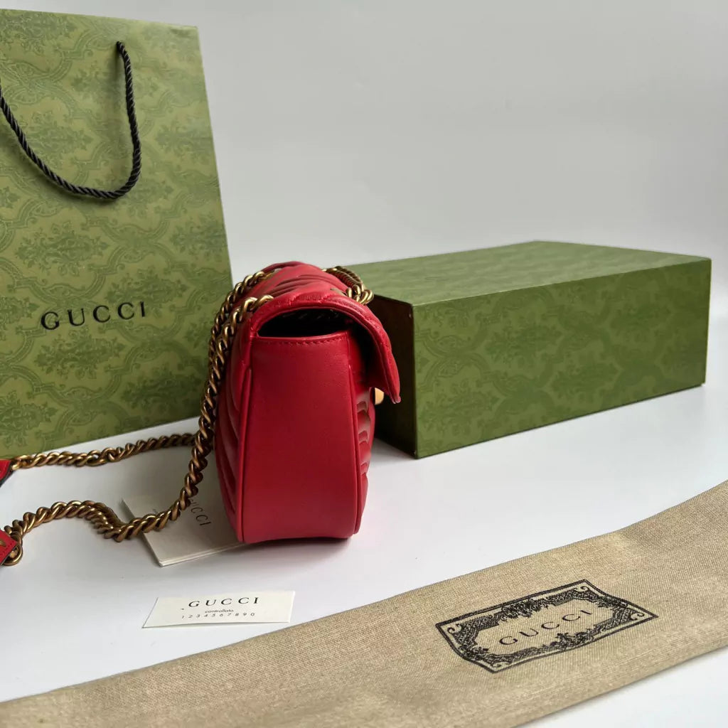 BOLSA MARMONT VERMELHA - 22 CM