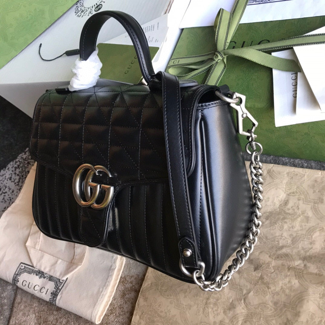 BOLSA MARMONT PRETA - 27 CM