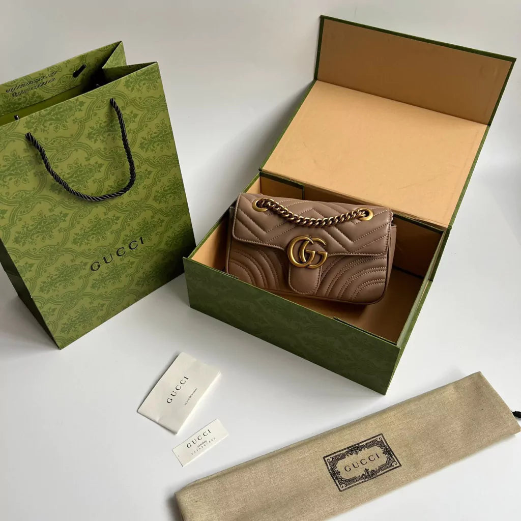 BOLSA MARMONT MARROM - 22 CM