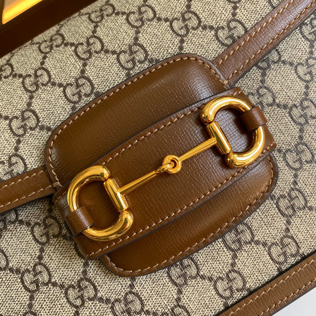 BOLSA HORSEBIT MARROM - 25 CM