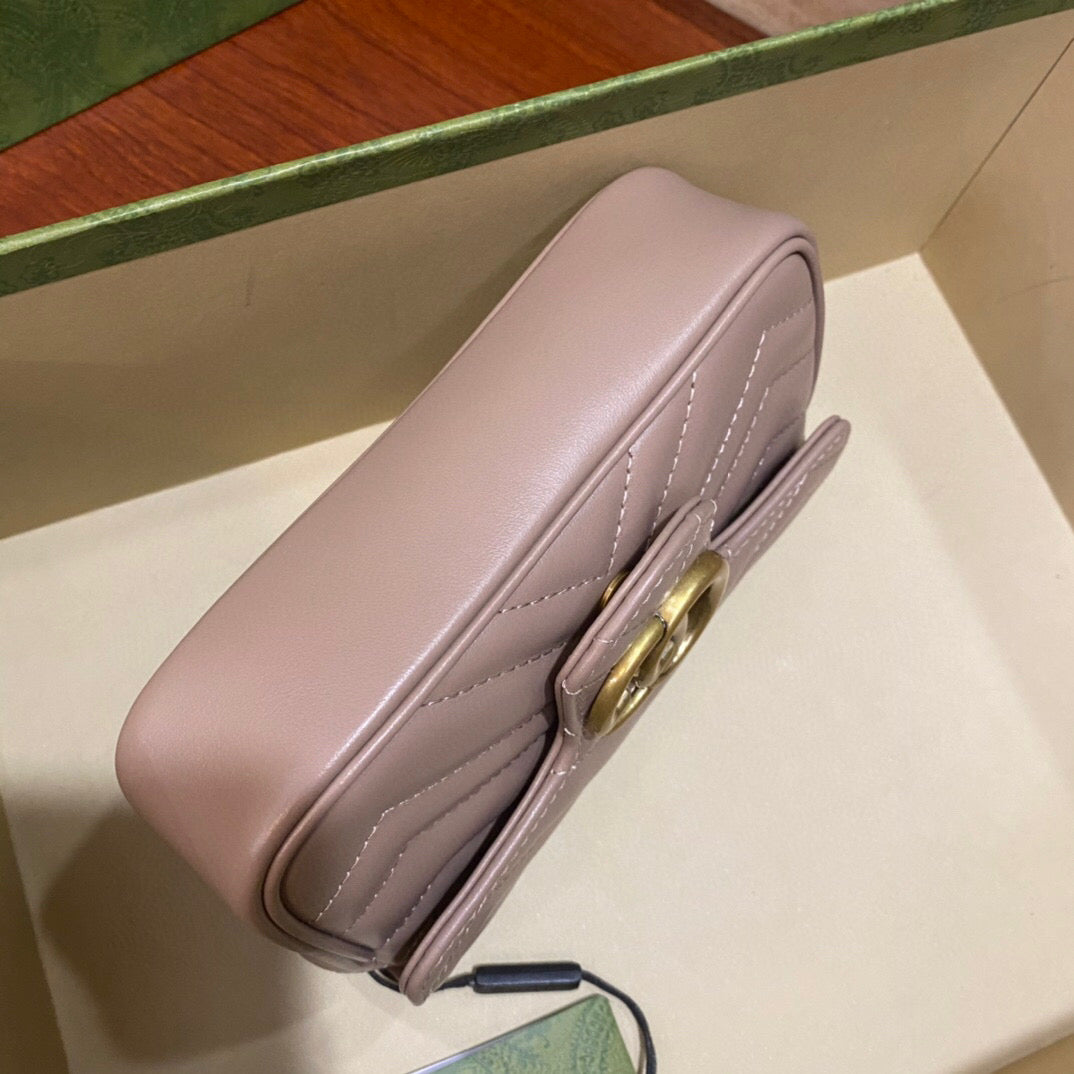 BOLSA MARMONT MINI MARROM - 16.5 CM