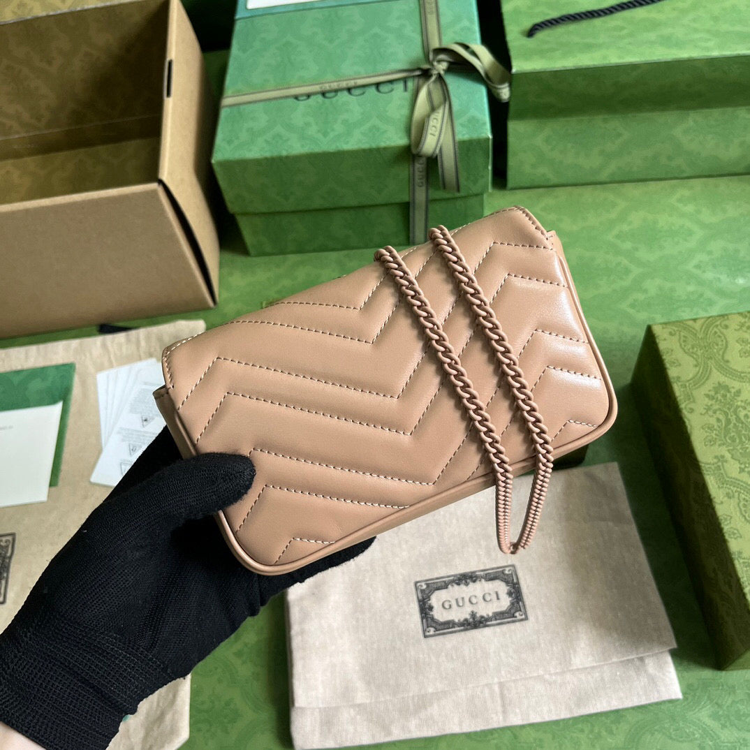 BOLSA MARMONT MINI MARROM FULL - 16.5 CM