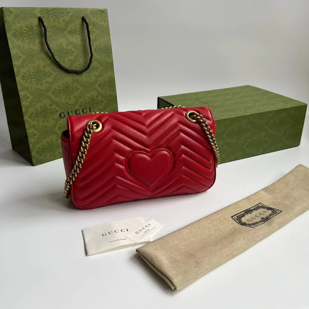 BOLSA MARMONT VERMELHA - 26 CM