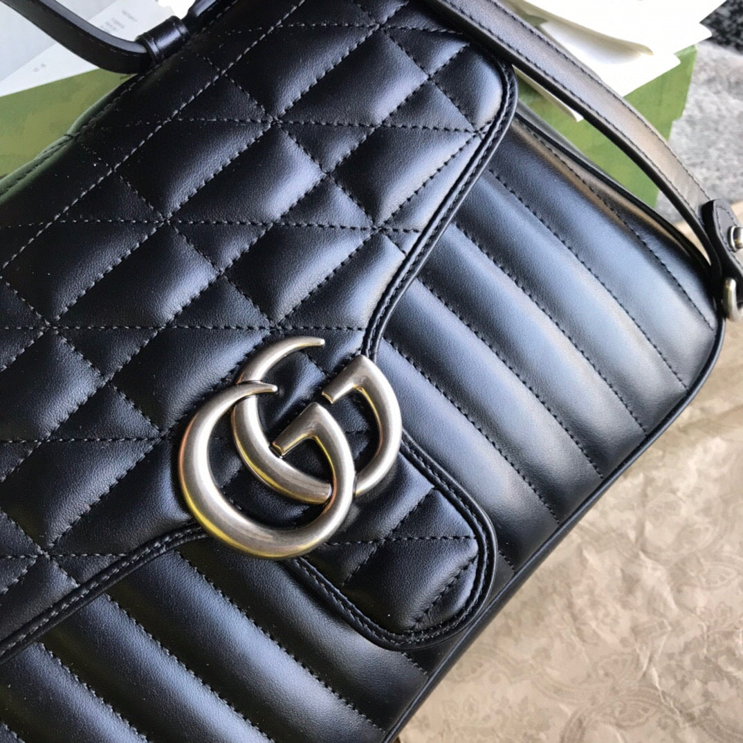 BOLSA MARMONT PRETA - 27 CM