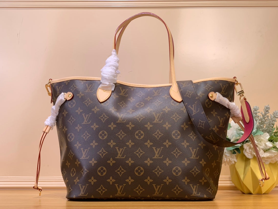 BOLSA NERVERFULL INTERIOR ROSA - 32 CM