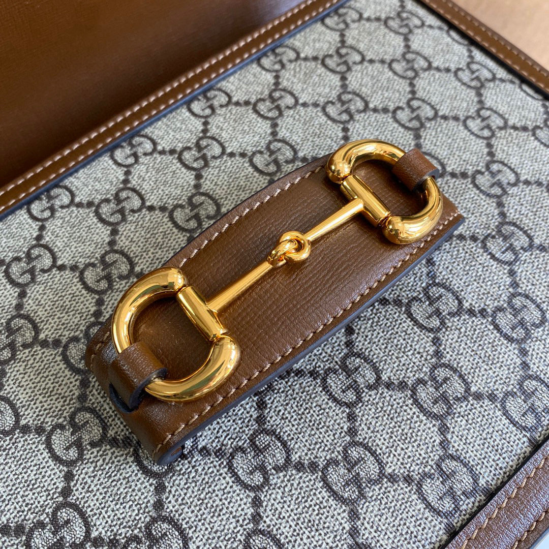 BOLSA HORSEBIT MARROM - 25 CM