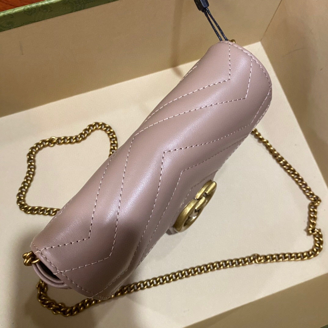 BOLSA MARMONT MINI MARROM - 16.5 CM