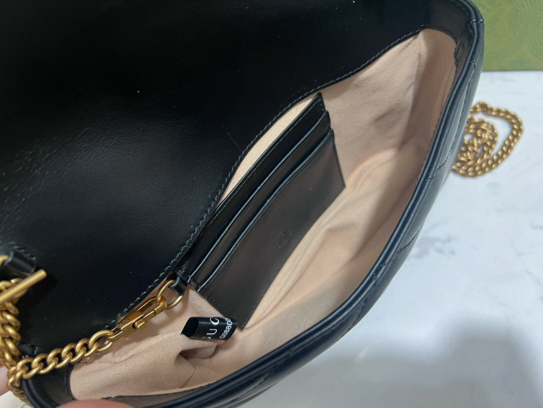 BOLSA MARMONT PORTA CARTÃO PRETA - 21 CM