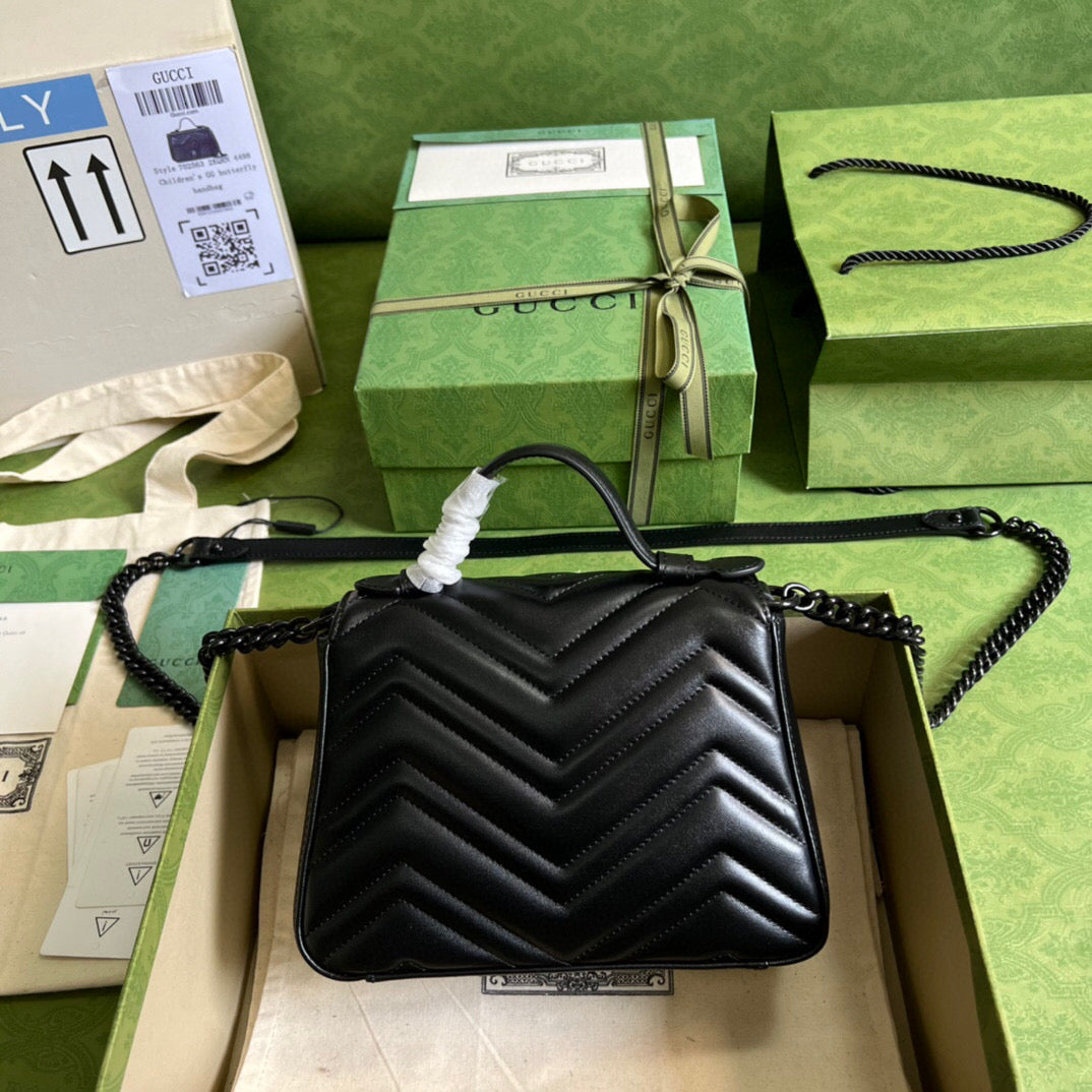 BOLSA MARMONT PRETA - 24 CM