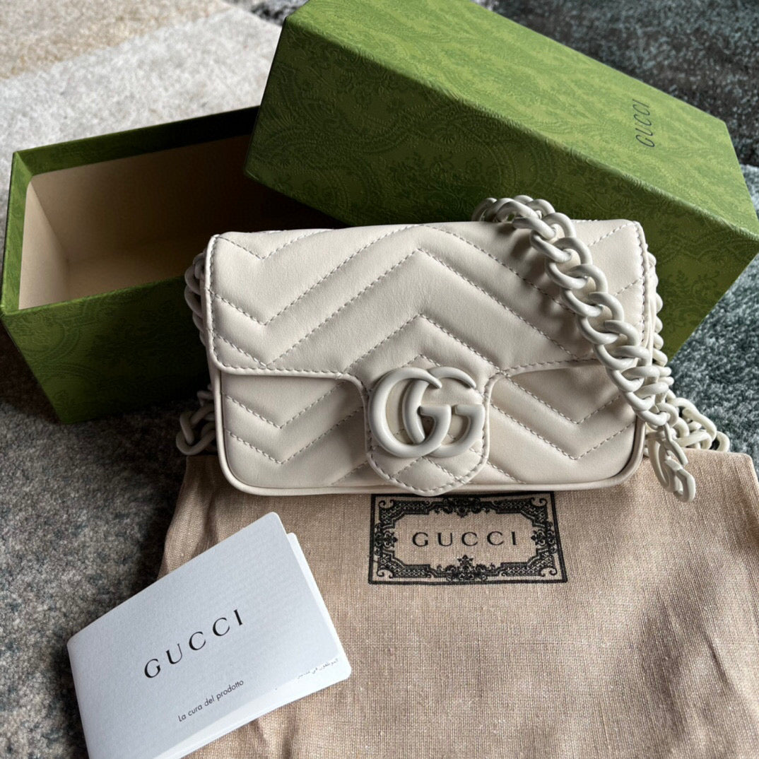 BOLSA MARMONT MINI FULL WHITE - 16.5 CM