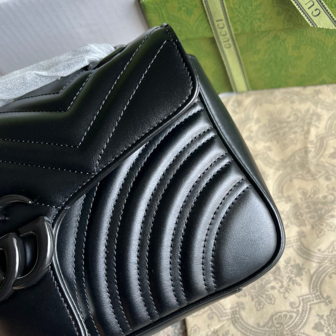 BOLSA MARMONT BLACK FULL - 26 CM
