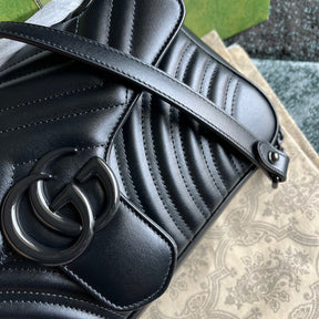 BOLSA MARMONT BLACK FULL - 26 CM