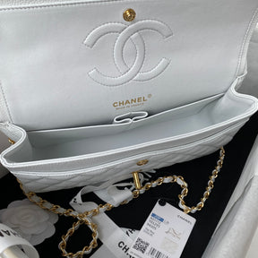 BOLSA CHANEL CAVIAR - DOURADA