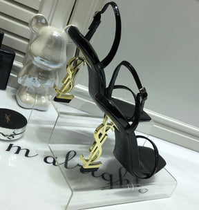 SANDÁLIA YSL DOURADO - 11 Cm