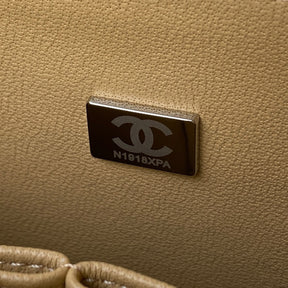 BOLSA CHANEL CAVIAR - PRATA