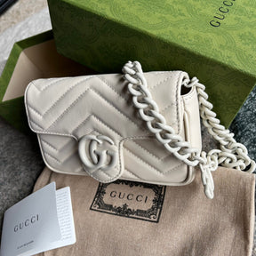 BOLSA MARMONT MINI FULL WHITE - 16.5 CM