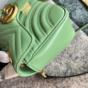 BOLSA MARMONT VERDE - 22 CM
