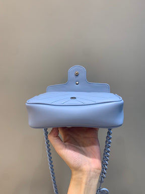 BOLSA MARMONT MINI AZUL - 16.5 CM