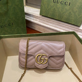 BOLSA MARMONT MINI MARROM - 16.5 CM
