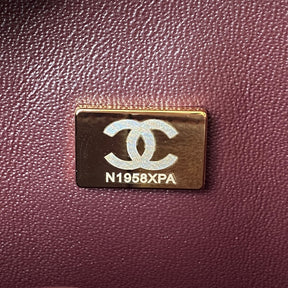 BOLSA CHANEL CAVIAR - DOURADA