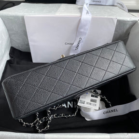 BOLSA CHANEL CAVIAR - PRATA