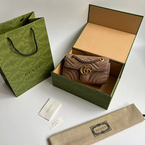 BOLSA MARMONT MARROM - 22 CM