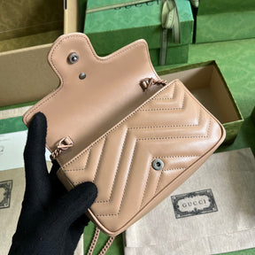 BOLSA MARMONT MINI MARROM FULL - 16.5 CM
