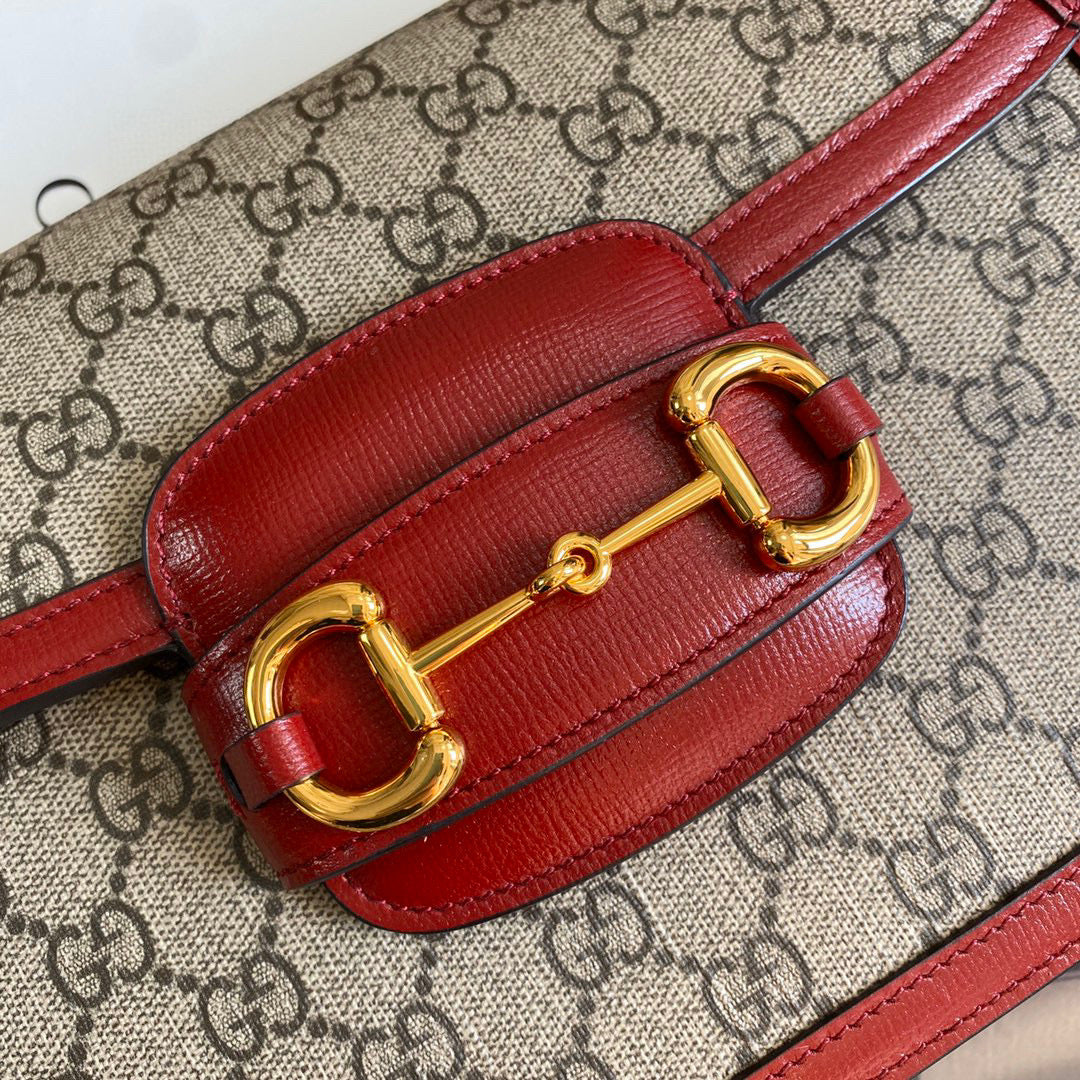 BOLSA HORSEBIT VERMELHA - 25 CM