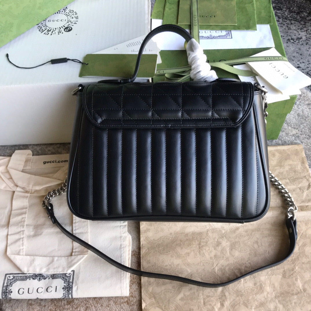 BOLSA MARMONT PRETA - 27 CM