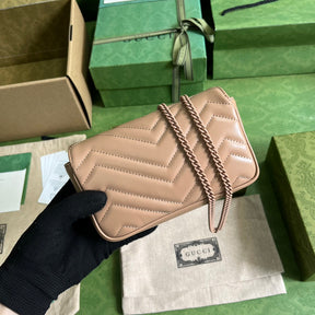 BOLSA MARMONT MINI MARROM FULL - 16.5 CM
