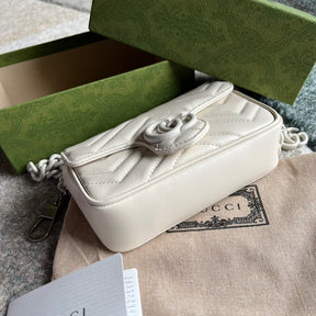 BOLSA MARMONT MINI FULL WHITE - 16.5 CM