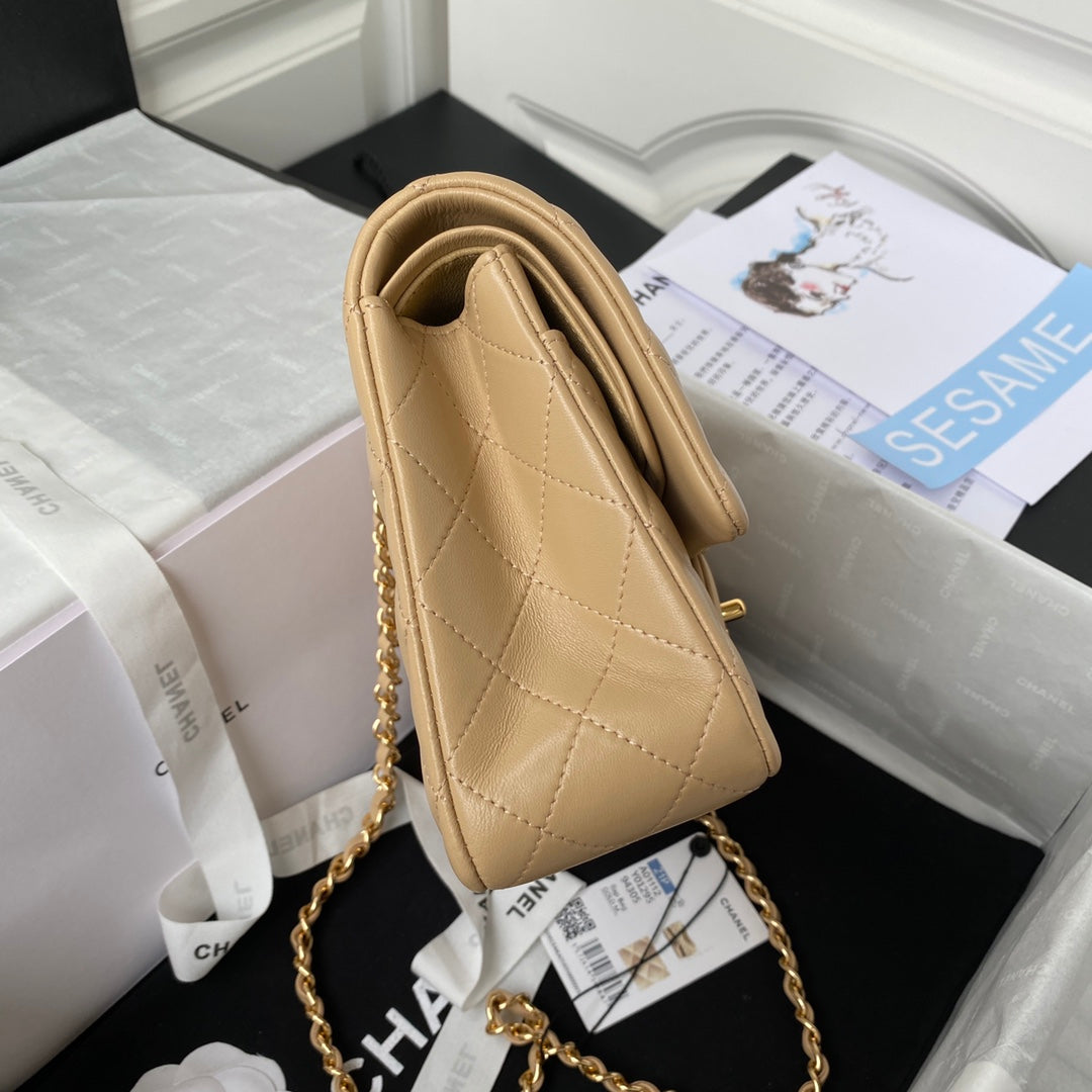 BOLSA CHANEL LISA - DOURADA