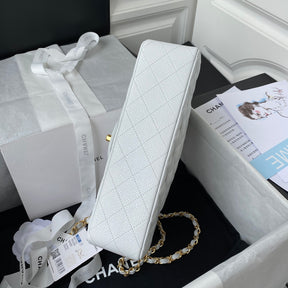 BOLSA CHANEL CAVIAR - DOURADA