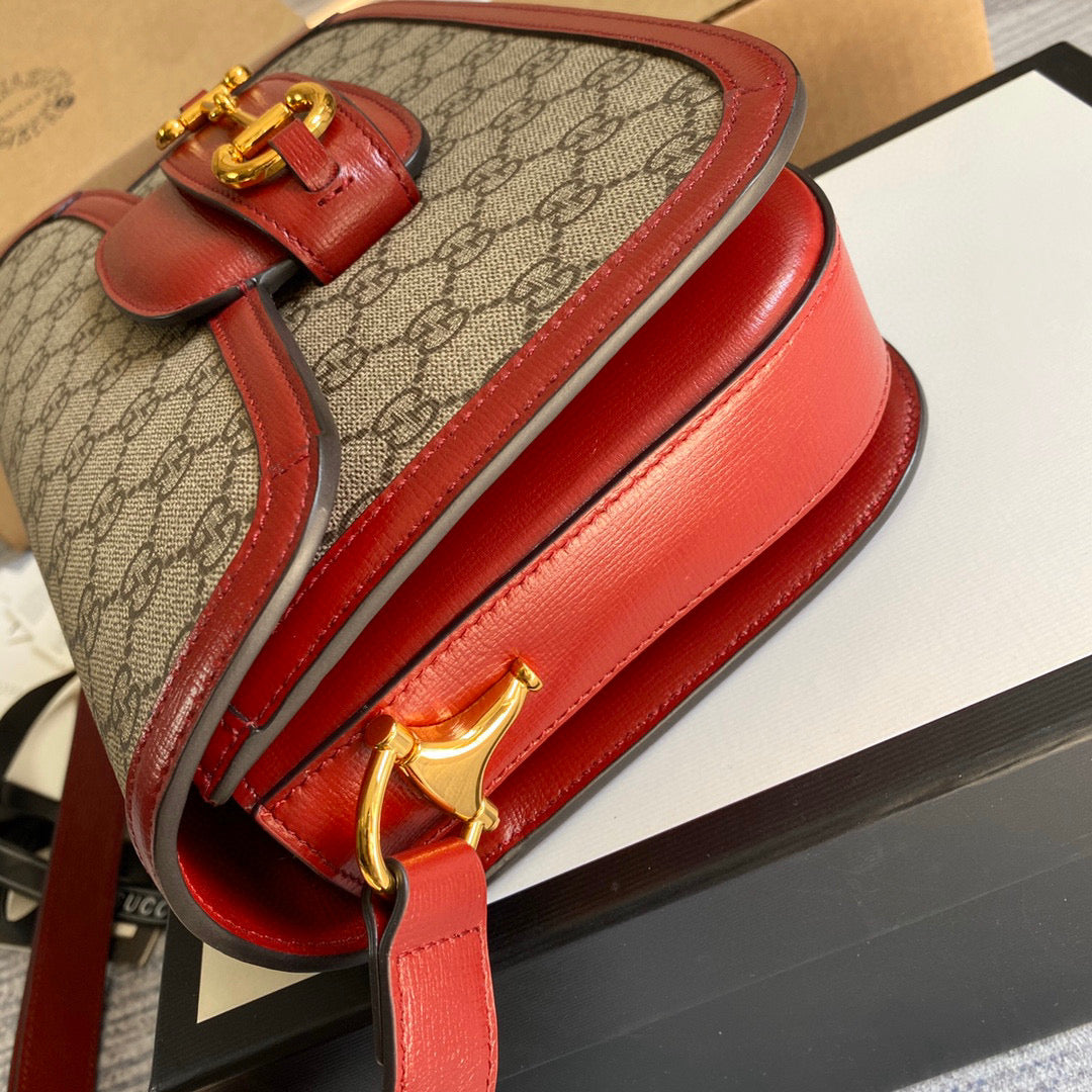 BOLSA HORSEBIT VERMELHA - 25 CM