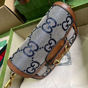 BOLSA HORSEBIT AZUL - 20 CM