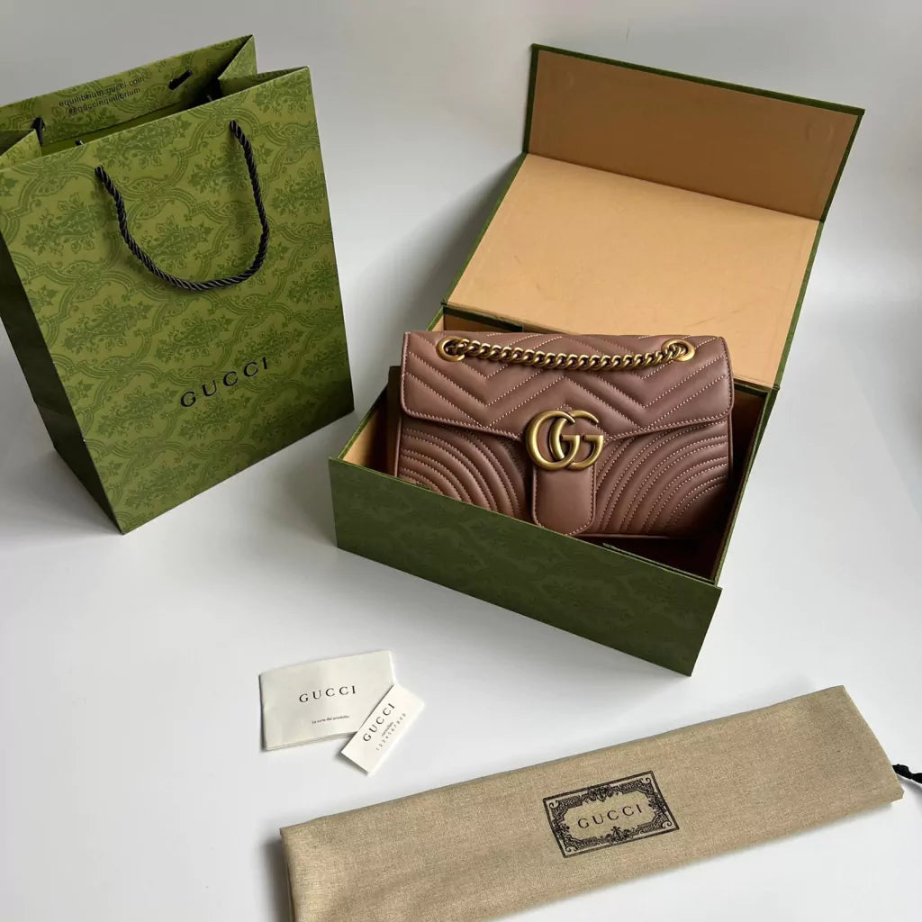 BOLSA MARMONT MARROM - 26 CM