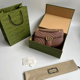 BOLSA MARMONT MARROM - 26 CM
