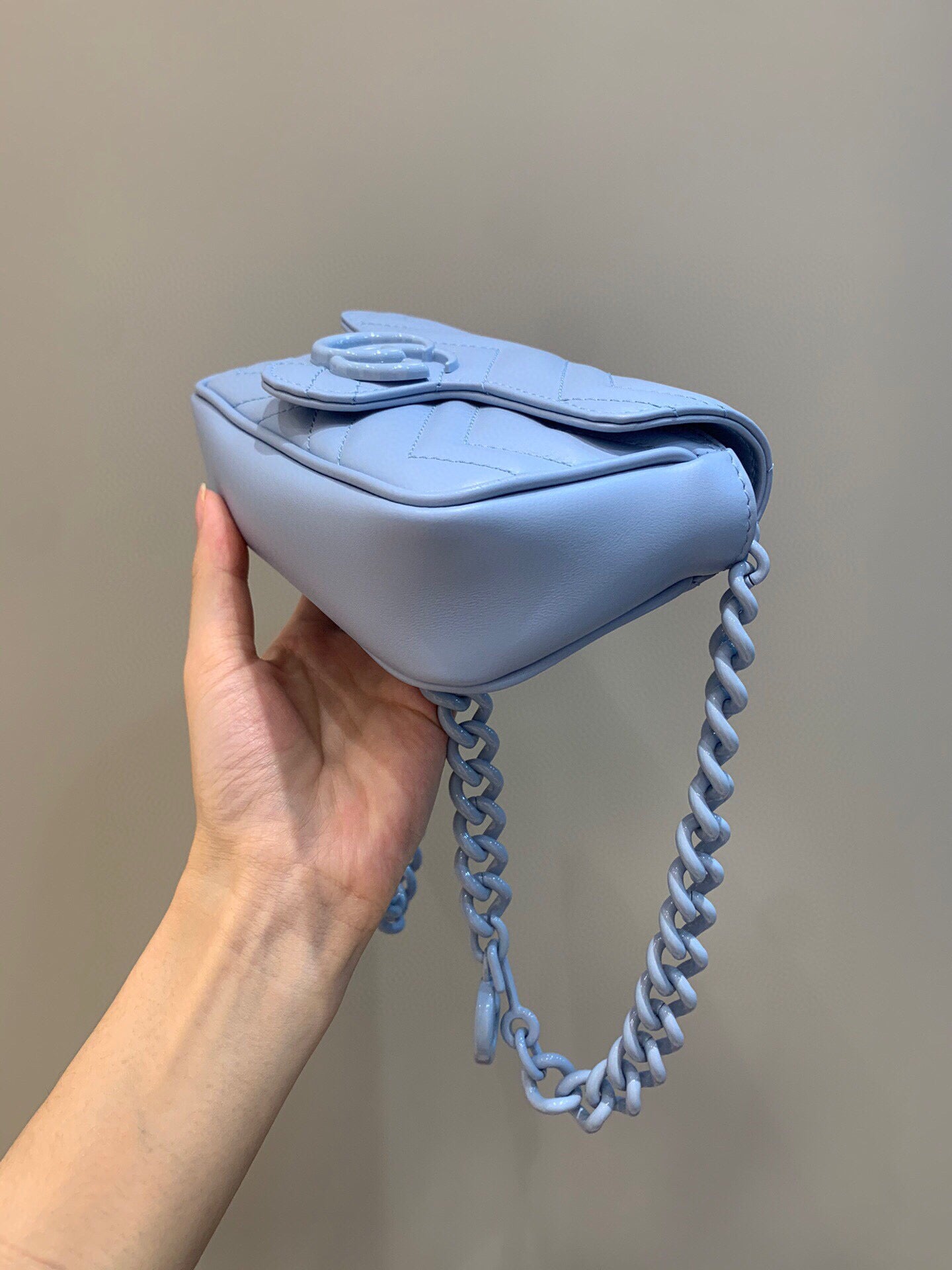 BOLSA MARMONT MINI AZUL - 16.5 CM