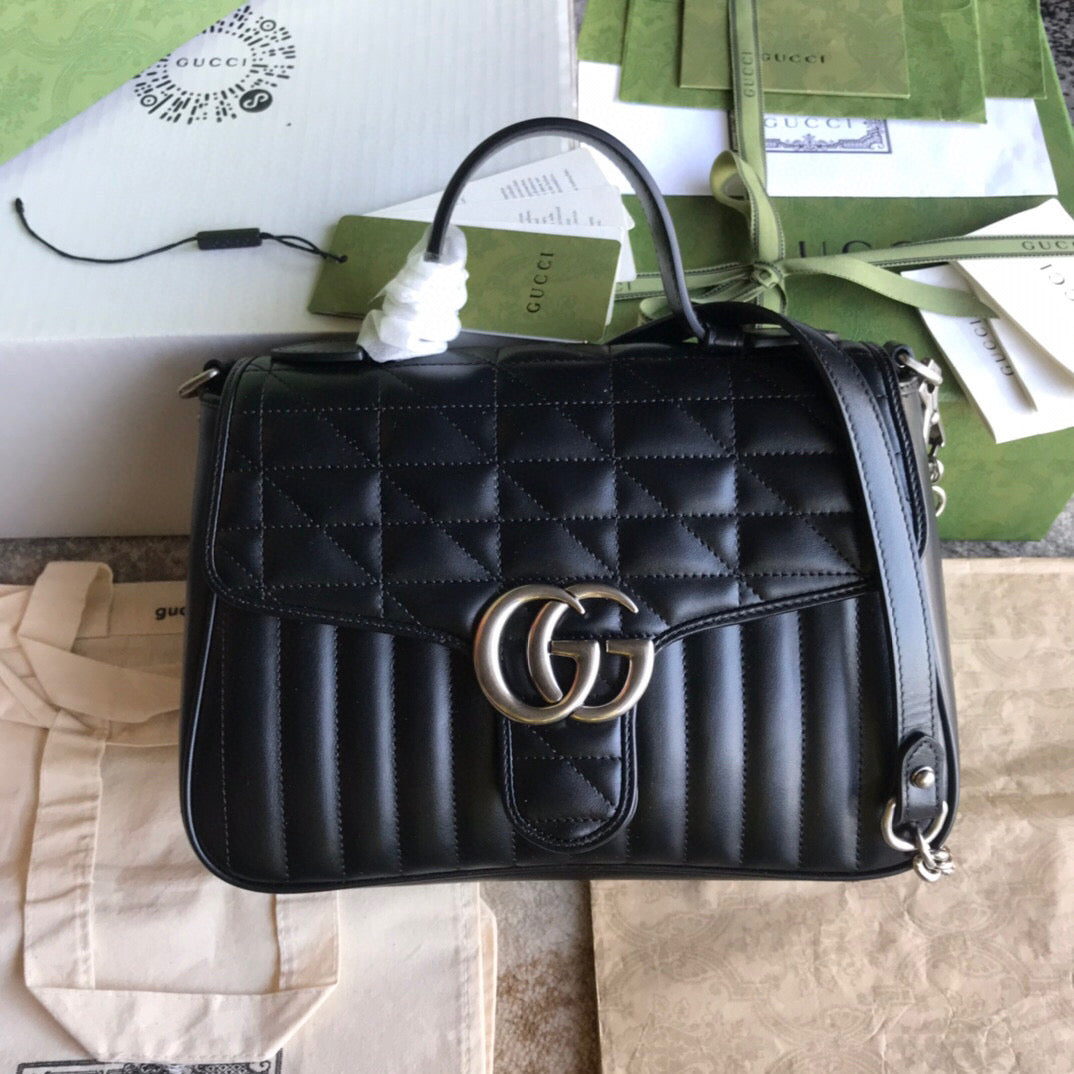 BOLSA MARMONT PRETA - 27 CM