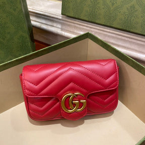 BOLSA MARMONT MINI VERMELHA - 16.5 CM