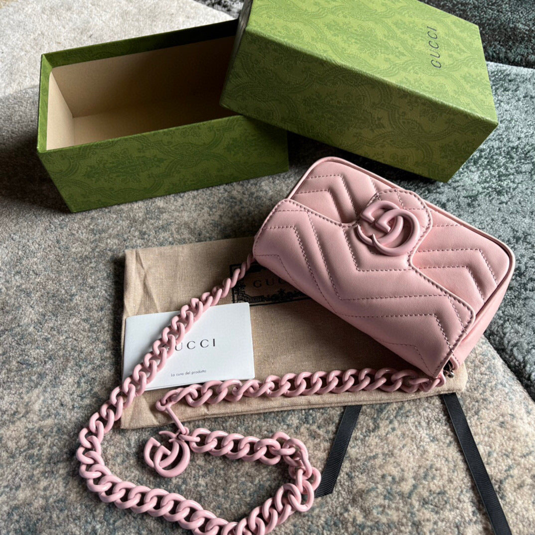 BOLSA MARMONT MINI ROSA - 16.5 CM
