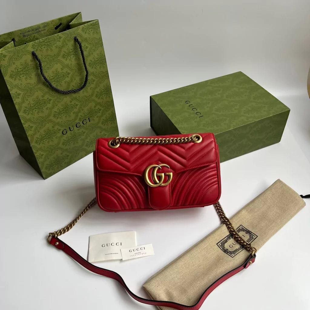 BOLSA MARMONT VERMELHA - 26 CM