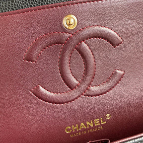 BOLSA CHANEL CAVIAR - DOURADA