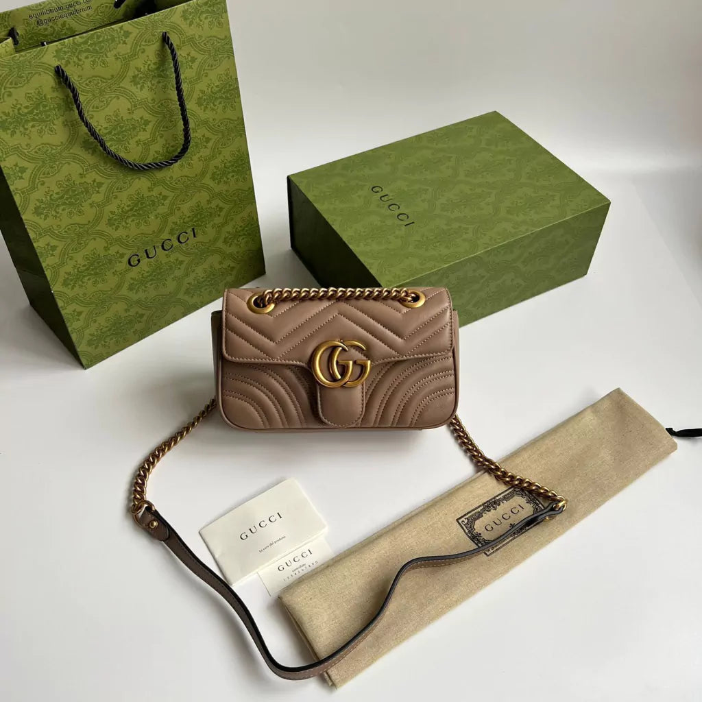 BOLSA MARMONT MARROM - 22 CM