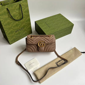 BOLSA MARMONT MARROM - 22 CM