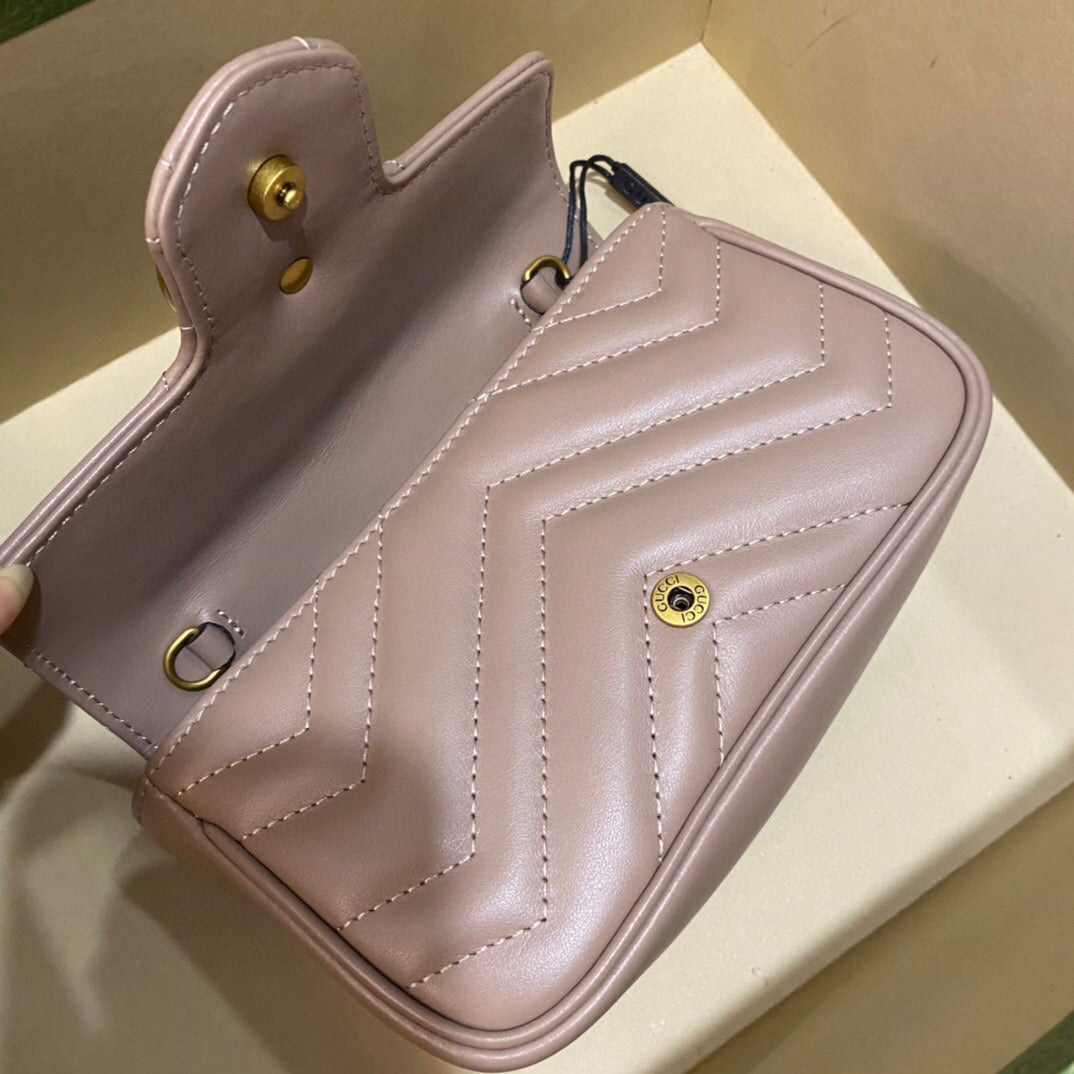 BOLSA MARMONT MINI MARROM - 16.5 CM
